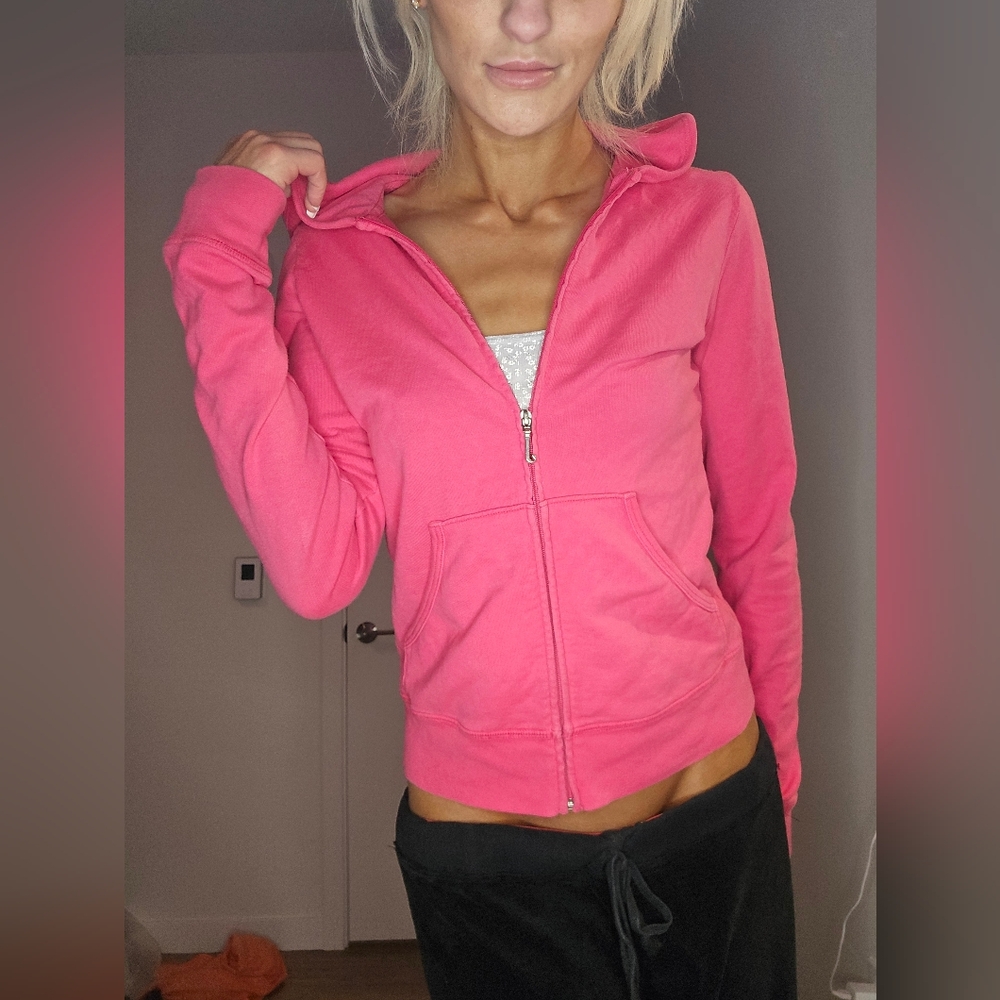 Y2k  Vintage Juicy Couture Hot Pink Hoodie